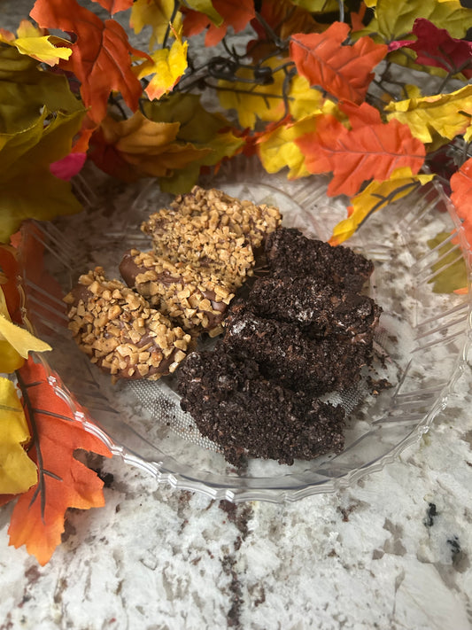 Milk Chocolate Covered Apples Slices 8 Count